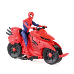 Sada 4 Figúrok – Spiderman, Goblin, Venom a Miles Morales + vozidlá